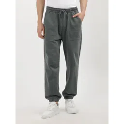 Calvin Klein Grey Cotton Relaxed Fit Joggers-picture-19
