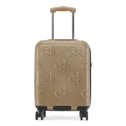 CALVIN KLEIN Insignia Mushroom 8 Wheels Small Hard Cabin Trolley Bag-picture-37
