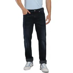 Calvin Klein Jeans Blue Black Cotton Slim Fit Jeans-picture-40