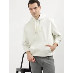 Calvin Klein Jeans Hooded Neck Long Sleeves Cotton Pullover Sweatshirt-picture-10