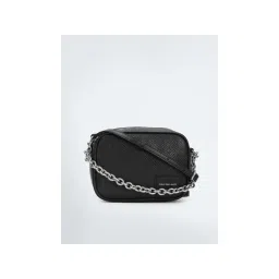 calvin klein fashion Calvin Klein Textured Black Polyester Sling Bag-picture-38