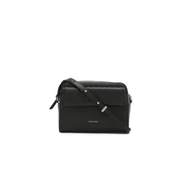 calvin klein fashion Calvin Klein Women Black Quilted Polyester Sling Bag-picture-12