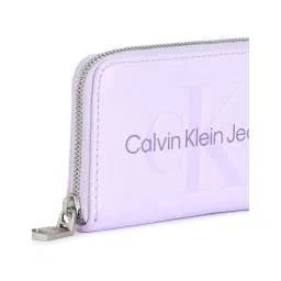 calvin klein fashion Calvin Klein Purple Solid Wallet image 5