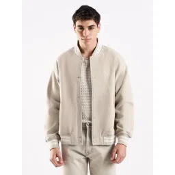 Calvin Klein Jeans Beige Cotton Comfort Fit Jacket-picture-30