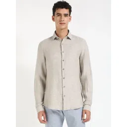 Calvin Klein Jeans Beige Slim Fit Shirt-picture-18