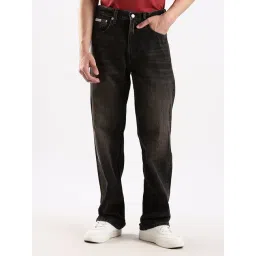 Calvin Klein Jeans Black Cotton Regular Fit Jeans-picture-19