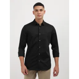 Calvin Klein Jeans Black Cotton Regular Fit Shirt-picture-28