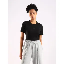 Calvin Klein Jeans Black Cotton Regular Fit T-Shirt-picture-32