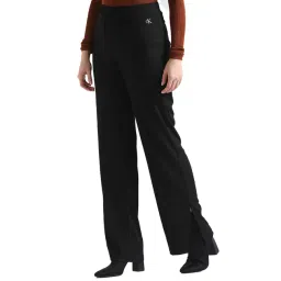 Calvin Klein Jeans Black Logo Straight Fit Trousers-picture-10