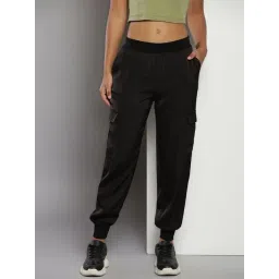 CALVIN KLEIN JEANS Black Regular Fit Checks Mid Rise Trouser-picture-34