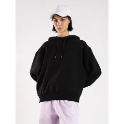 CALVIN KLEIN JEANS Black Regular Fit Hooded Sweatshirt-picture-32