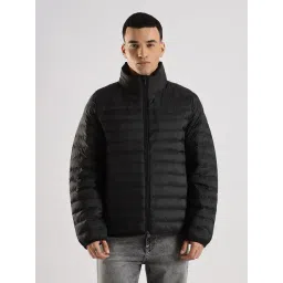 Calvin Klein Jeans Black Regular Fit Quilted Jacket-picture-28
