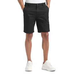 Calvin Klein Jeans Black Slim Fit Shorts-picture-37
