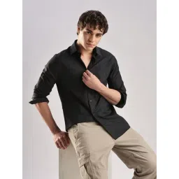 Calvin Klein Jeans Black Stripes Slim Fit Shirt-picture-19