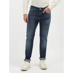Calvin Klein Jeans Blue Cotton Regular Fit Jeans image 1