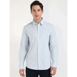 Calvin Klein Jeans Blue Cotton Regular Fit Shirt-picture-25