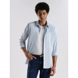 Calvin Klein Jeans Blue Cotton Regular Fit Shirt-picture-38