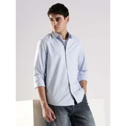 Calvin Klein Jeans Blue Cotton Regular Fit Shirt-picture-29