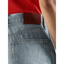 Calvin Klein Jeans Blue Cotton Relaxed Fit Jeans image 5