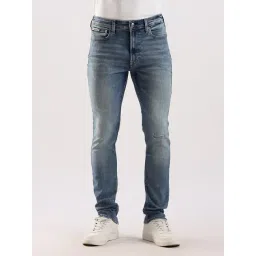 Calvin Klein Jeans Blue Cotton Skinny Fit Jeans-picture-38