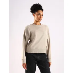 Calvin Klein Jeans Brown Cotton Regular Fit Sweatshirt-picture-10