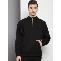 calvin klein jeans Calvin Klein Mock Collar Half Zipper Pullover Sweatshirt-picture-22