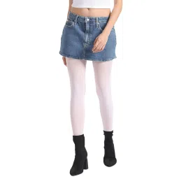 Calvin Klein Jeans Dark Blue Slim Fit Skirt image 1