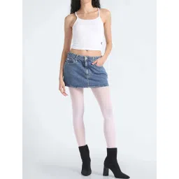 Calvin Klein Jeans Dark Blue Slim Fit Skirt image 4