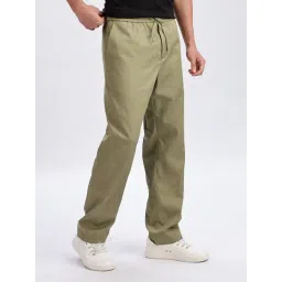 Calvin Klein Jeans Delta Green Chinos Mid rise Relaxed Fit Trouser-picture-12