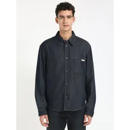 Calvin Klein Jeans Denim Dark Regular Fit Shirt-picture-22