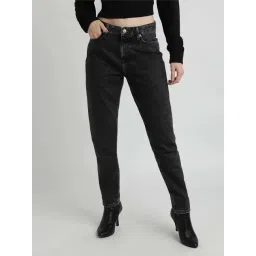 CALVIN KLEIN JEANS Grey Cotton Mid Rise Jeans-picture-28