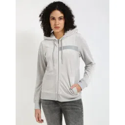 Calvin Klein Jeans Grey Embroidered Regular Fit Sweatshirt-picture-16