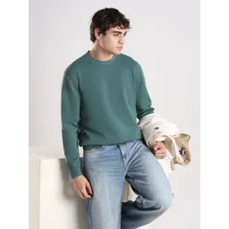 Calvin Klein Jeans Hk Mainline Men Solid Full Sleeve Pullover-picture-40