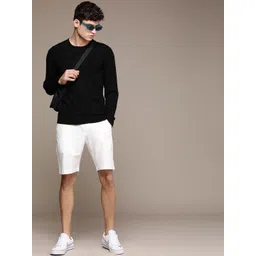 Calvin Klein Jeans Men Black Solid Crew Neck Pullover Sweater image 5