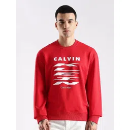 Calvin Klein Jeans Men Cotton Printed Sweatshirt-picture-35