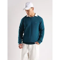 Calvin Klein Jeans Men Cotton Round Neck Pullover-picture-22