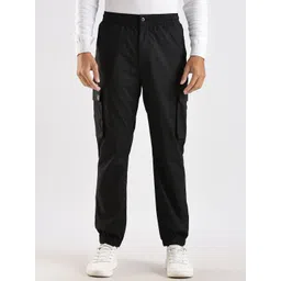 Calvin Klein Jeans Men Mid Rise Easy Wash Cargo Styles Joggers Trousers-picture-29