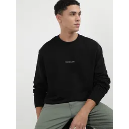 Calvin Klein Jeans Men Printed Pure Cotton Long Sleeves Sweatshirt-picture-27