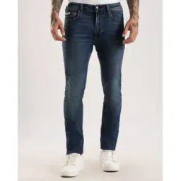 calvin klein jeans Men Regen Lightly Washed Skinny Fit Jeans-picture-13