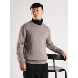 Calvin Klein Jeans Men Regular Fit Cotton Pullover Sweater-picture-29