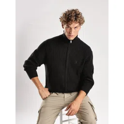 Calvin Klein Jeans Men Ribbed Mock Collar Sweater-picture-25