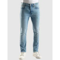 Calvin Klein Jeans Men Skinny Fit Mid-Rise Light Fade Jeans-picture-28