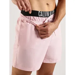 Calvin Klein Jeans Men Solid Regular Fit Swimwear Shorts image 2