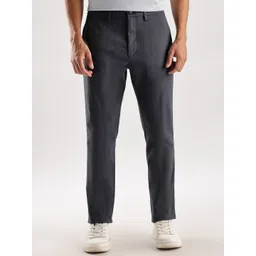 Calvin Klein Jeans Men Solid Slim Fit Chinos Trousers-picture-24