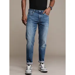 Calvin Klein Jeans Men Tapered Fit Heavy Fade Stretchable Jeans-picture-23