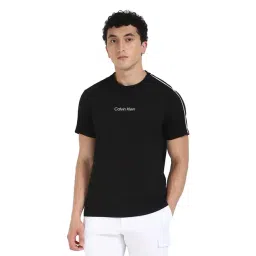 CALVIN KLEIN JEANS Men's Black T-Shirt-picture-13
