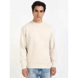 Calvin Klein Jeans Off-White Comfort Fit Sweatshirt-picture-14
