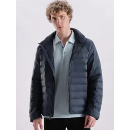 Calvin Klein Jeans Quilted Stand Collar Regular Fit Polyamide Padded Jacket-picture-11