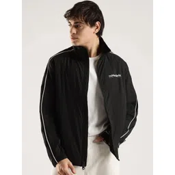 Calvin Klein Jeans Stand Collar Relaxed Fit Tailored Jacket-picture-23