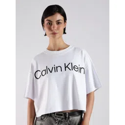 Calvin Klein Jeans Typography Printed Relaxed Fit Drop Shoulder Cotton T-shirt-picture-25